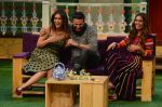 Akshay Kumar, Ileana D_Cruz, Esha Gupta promote Rustom on the sets of The Kapil Sharma Show on 5th Aug 2016